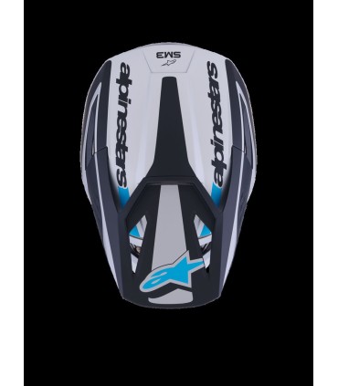 HELMET SM3 HEAT SILV/BL/BLK L