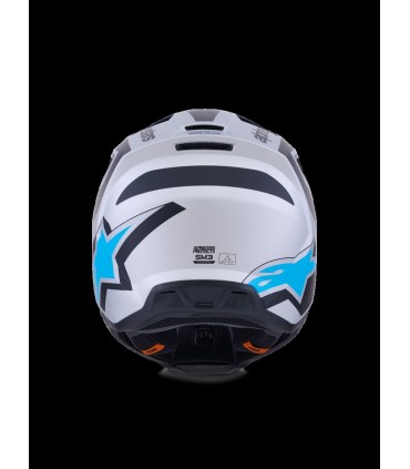 HELMET SM3 HEAT SILV/BL/BLK 2X