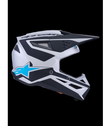 HELMET SM3 HEAT SILV/BL/BLK 2X