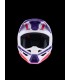 HELMET SM3 HEAT WHT/PU/PINK L