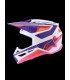 HELMET SM3 HEAT WHT/PU/PINK L
