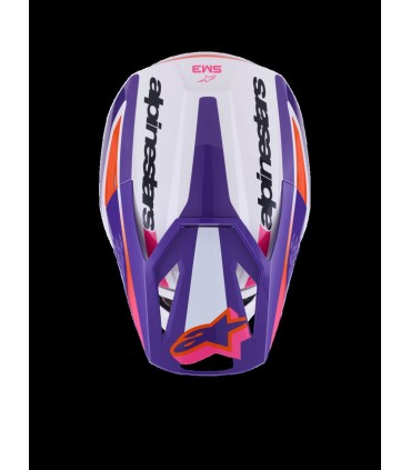 HELMET SM3 HEAT WHT/PU/PINK XL