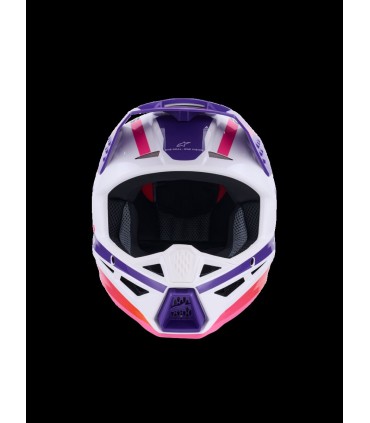 HELMET SM3 HEAT WHT/PU/PINK XL
