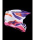 HELMET SM3 HEAT WHT/PU/PINK 2X