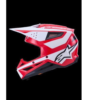 HELMET SM3 HEAT RED/WH/BLK S