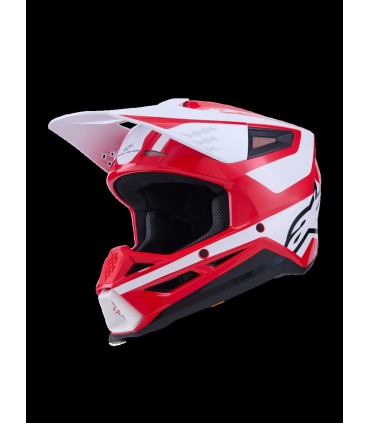 HELMET SM3 HEAT RED/WH/BLK XL