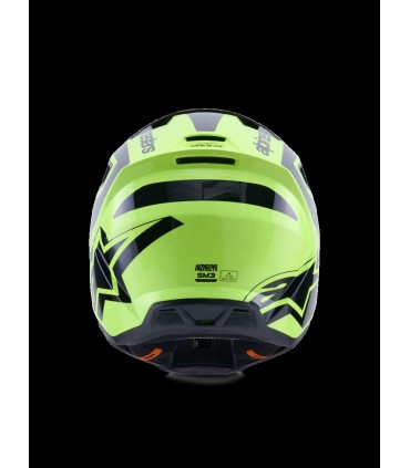 HELMET SM3 HEAT YEL/BLACK XS