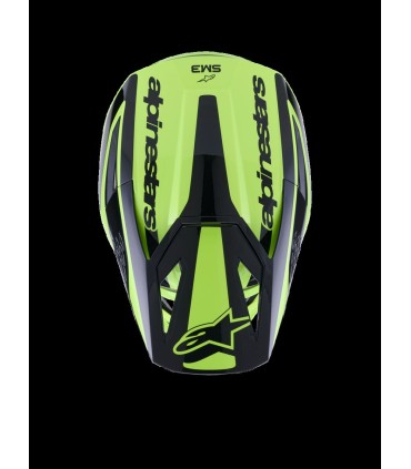 HELMET SM3 HEAT YEL/BLACK M