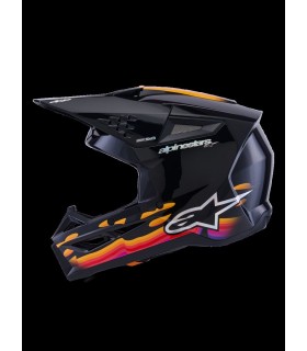 HELMET SM3 FORCE BLACK-GLOSS L