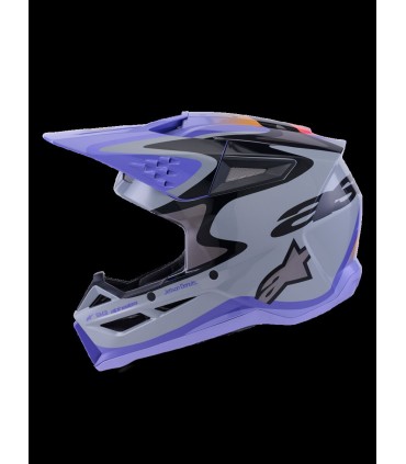 HELMET SM3 JETTSON GRAY/PUR/BL