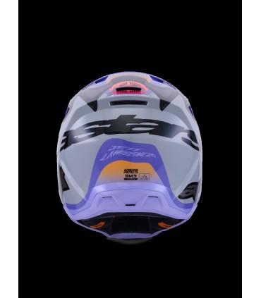 HELMET SM3 JETTSON GRAY/PUR/BL