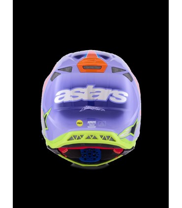 HELMET SM10 JETT PURPLE/PINK X