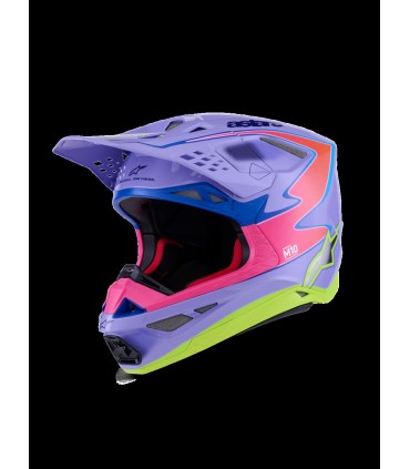 HELMET SM10 JETT PURPLE/PINK X