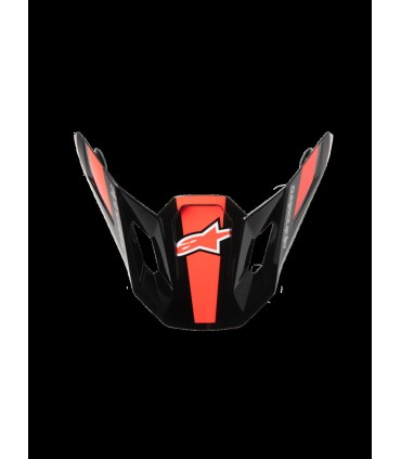 VISOR SM7 RISE BLK/RD/SILV