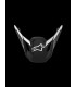 VISOR SM7 DASHER BLK/WHT
