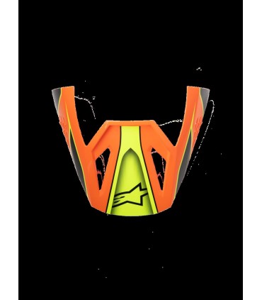 VISOR SM3 FRAY BLK/OR/YL
