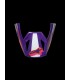 VISOR SM3 HEAT WHT/PU/PINK