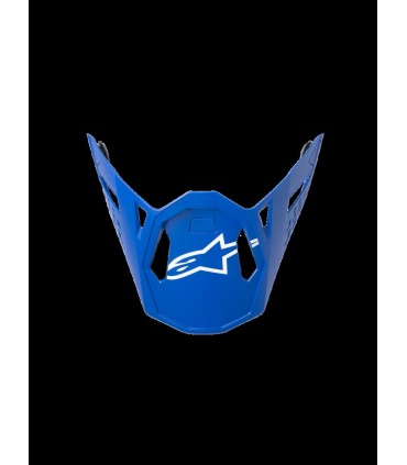 VISOR S-M10 FLOOD BLUE/BLK-CAR