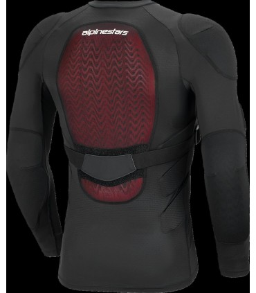 JACKET LS BIO-PLASMA LT BLK/WH