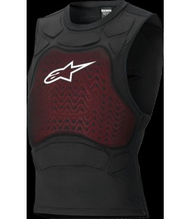 VEST BIO-PLASMA LT BLK/WHT 2X