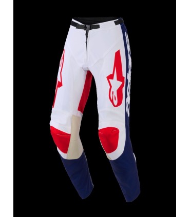 PANT RACER RIWAY WH/BLUE/RED 2