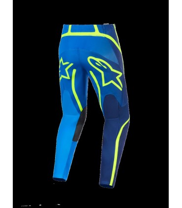 PANT FLUID APEX BLUE/YEL 38