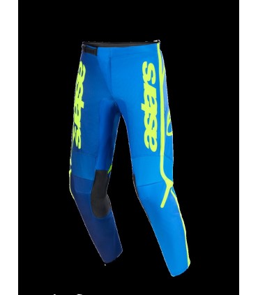 PANT FLUID APEX BLUE/YEL 38