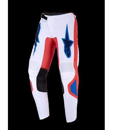 PANT YTH FLUID GRID ORAN/BLUE 