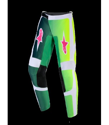 PANT YTH FLUID PORTL GRN/WH/BL