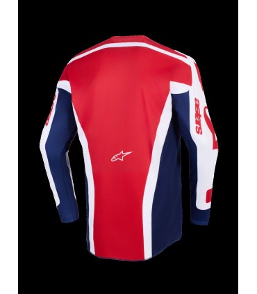 JERSEY RACER RIWAY WH/BLUE/RED
