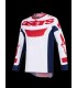 JERSEY RACER RIWAY WH/BLUE/RED
