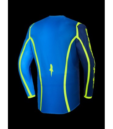 JERSEY FLUID APEX BLUE/YEL S