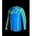 JERSEY FLUID APEX BLUE/YEL M