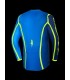JERSEY FLUID APEX BLUE/YEL XL