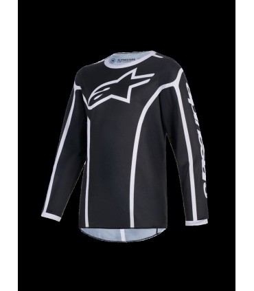 JERSEY YTH FLUID APEX BLACK/GR