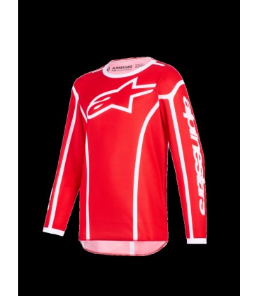 JERSEY YTH FLUID APEX RED/WHIT