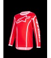 JERSEY YTH FLUID APEX RED/WHIT