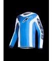 JERSEY YTH FLUID PORTL BLUE/WH