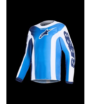 JERSEY YTH FLUID PORTL BLUE/WH