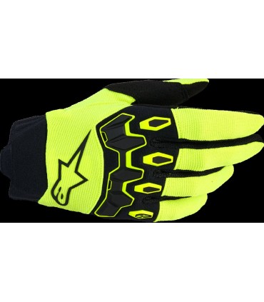 GLOVES FULL BORE V2 YEL/BLACK 