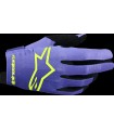GLOVES RADAR PURPLE/YELLOW M