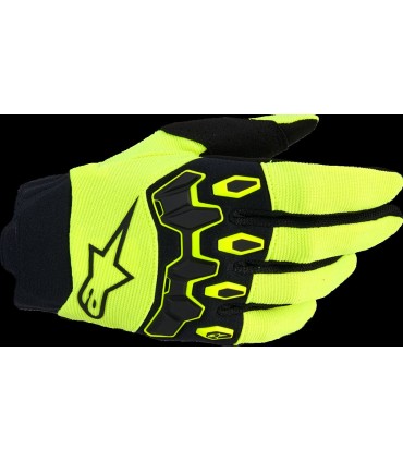 GLOVES YTH FULL BORE V2 YELLOW