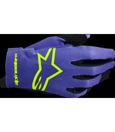 GLOVES YTH RADAR PURPLE/YELLOW