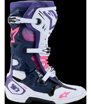 BOOT TECH 10 WHT/VLT/NVY/PINK 