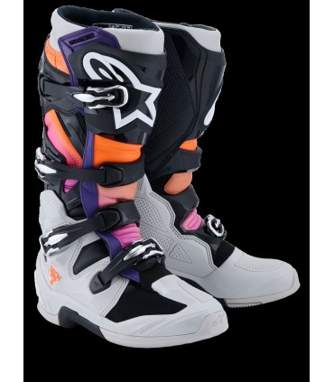 BOOT TECH 7 BLK/LT GY/ORG FL/M