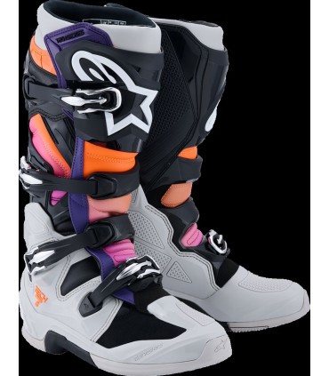 BOOT TECH 7 BLK/LT GY/ORG FL/M