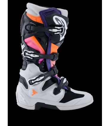 BOOT TECH 7 BLK/LT GY/ORG FL/M