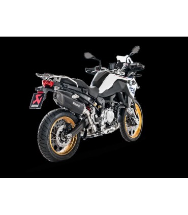 MUFFLER SLIP-ON TI/CF F750GS/8