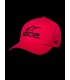HAT CRV BILL RIDE SONIC RED/BL