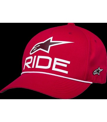 HAT CRV BILL SNP RIDE COMP RED